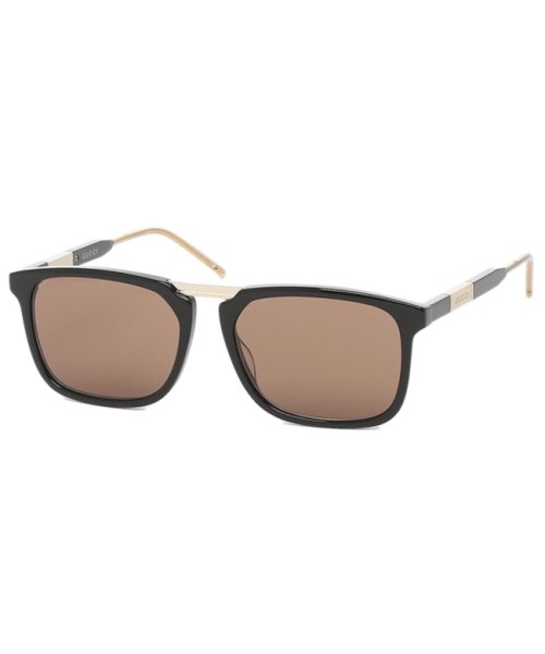 グッチ サングラス アイウェア メンズ 56サイズ ブラウン ブラック Gucci Gg0842s 001 グッチ Gucci D Fashion