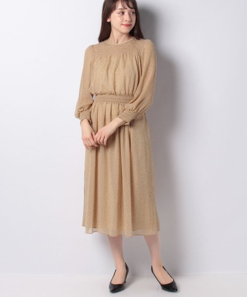 セール 50 Off ヨウリュウドットプリントシャーリングワンピース アナイ Anayi D Fashion