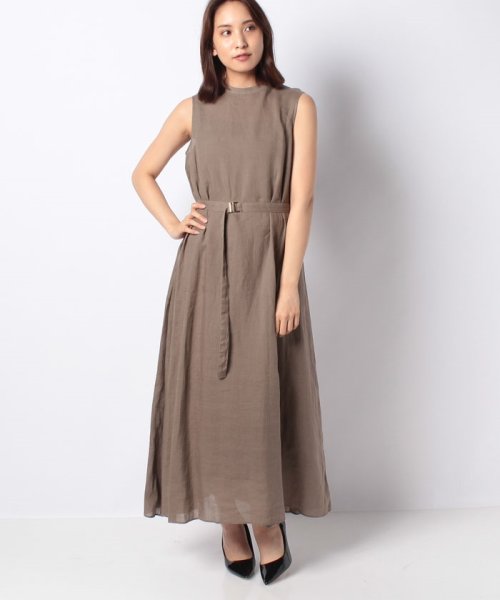 セール 50 Off ソフトラミーテントラインワンピース ベルト付き アナイ Anayi D Fashion
