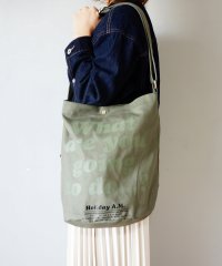 Holiday A.M./バッグ ショルダーバッグ エコバッグ レディース メンズ キャンバス 帆布 ロゴ HolidayA.M./503863000