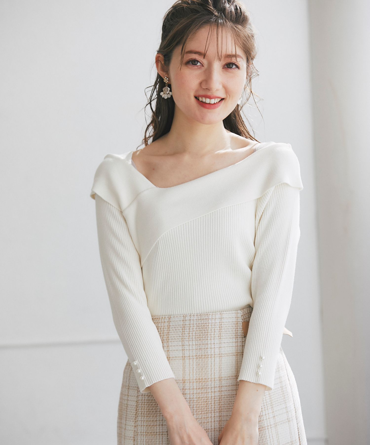トッコ クローゼット リュクス tocco closet luxe 袖口パール