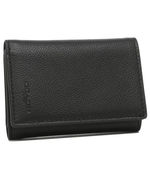 コーチ 三つ折り財布 アウトレットミニ財布 ブラック メンズ Coach F Blk コーチ Coach D Fashion