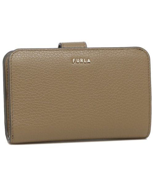 フルラ 二つ折り財布 バビロン Mサイズ ブラウン レディース Furla Pcx9uno Hsf000 Fan00 フルラ Furla D Fashion