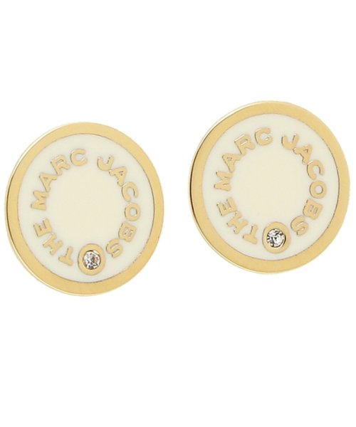セール マークジェイコブス ピアス ザ メダリオン スタッズ ゴールド ホワイト レディース Marc Jacobs M 106 マークジェイコブス Marc Jacobs D Fashion