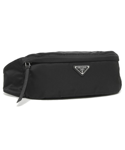 セール 14 Off プラダ ウエストバッグ ボディバッグ テスーサフィアーノ トライアングルロゴ ブラック レディース Prada 1bl034 064 F0002 プラダ Prada D Fashion