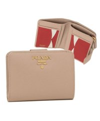 PRADA/プラダ 折財布 レディース PRADA 1ML018 ZLP F0KNX ベージュ/503870578