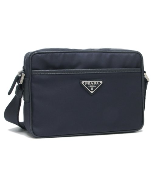 セール プラダ ショルダーバッグ テスート サフィアーノ ユニセックス ネイビー メンズ レディース Prada 2vh048 064 F0008 Ooo プラダ Prada D Fashion