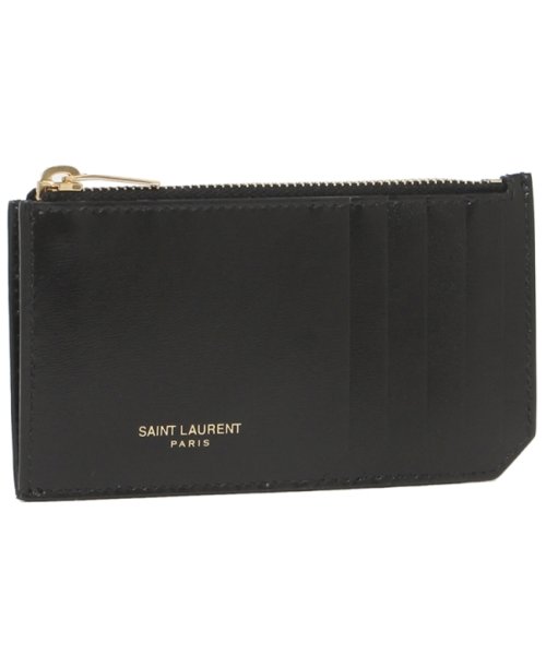 セール サンローラン カードケースメンズ レディース ユニセックス Zip Card Case フラグメント カード コインケース Saint Laurent Pari サンローランパリ Saint Laurent D Fashion