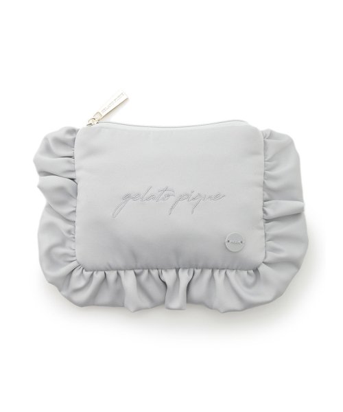 Mint Collection フリルサテンティッシュポーチ Gelato Pique Gelato Pique D Fashion Mint Collection フリルサテンティッシュポーチ Gelato Pique Gelato Pique D Fashion