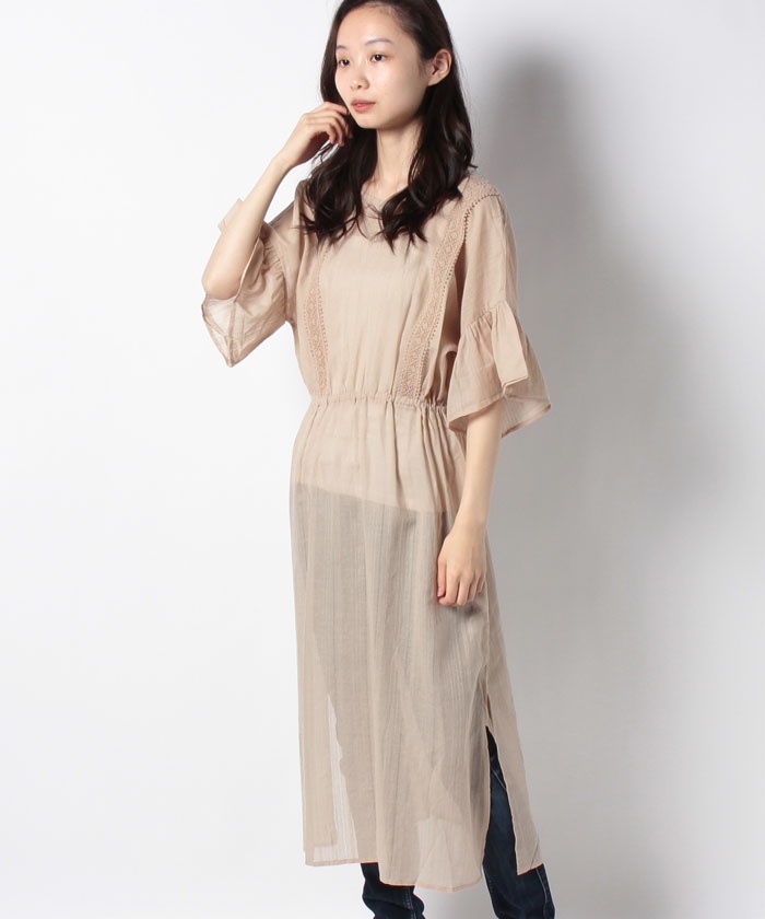e hyphen world gallery  ニットワンピース E hyphen world とろし gallery ニットワンピース