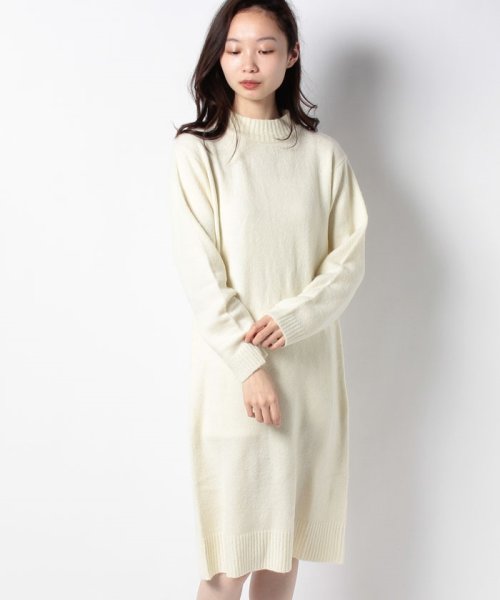 セール E Hyphen World Gallery イーハイフンワールドギャラリー ボトルネックワンピース イーハイフン ワールド ギャラリー E Hyphen World Gallery D Fashion