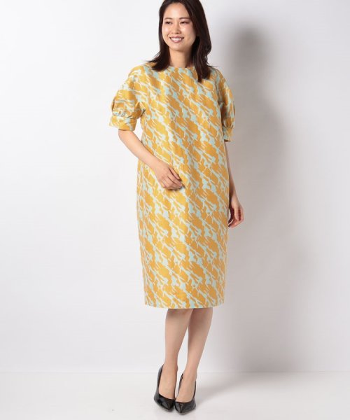 セール 60 Off イエローミントジャガードワンピース アナイ Anayi D Fashion セール 60 Off イエローミントジャガードワンピース アナイ Anayi D Fashion
