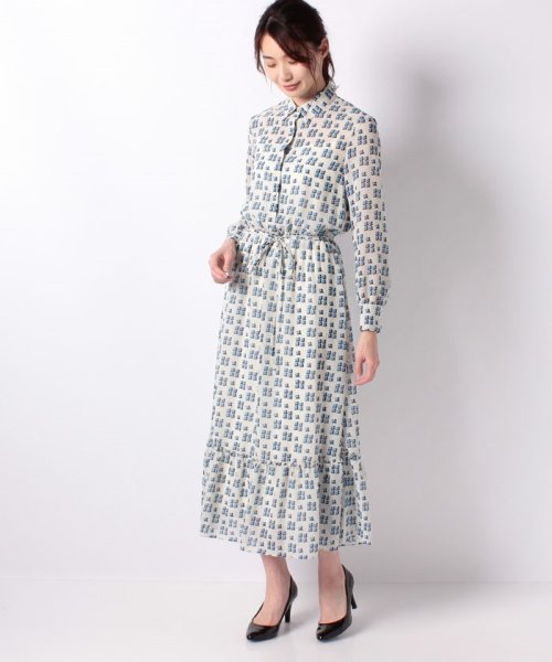セール Loulou Willoughby 幾何フラワーシャツワンピース アルアバイル Allureville D Fashion セール Loulou Willoughby 幾何フラワーシャツワンピース アルアバイル Allureville D Fashion