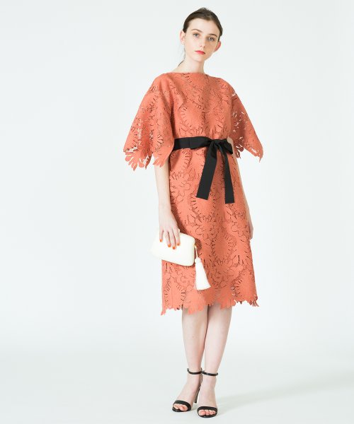 セール 50 Off モンステラレース ワンピース アルアバイル Allureville D Fashion セール 50 Off モンステラレース ワンピース アルアバイル Allureville D Fashion