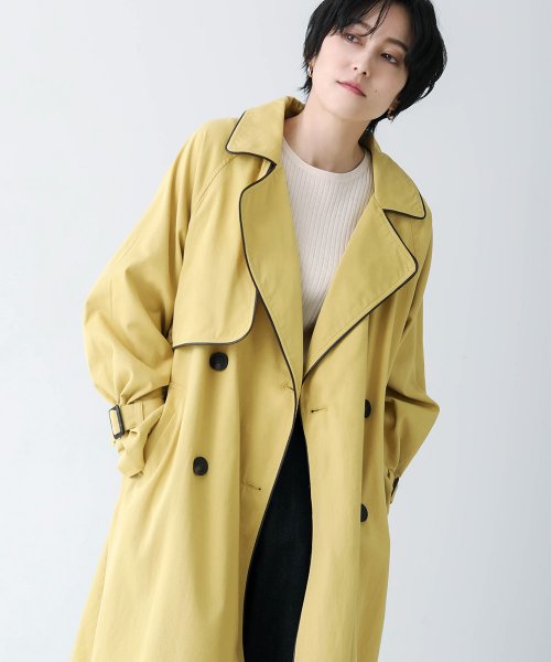 セール パイピングトレンチコート パイピングコート ブージュルード Bou Jeloud D Fashion セール パイピングトレンチコート パイピングコート ブージュルード Bou Jeloud D Fashion