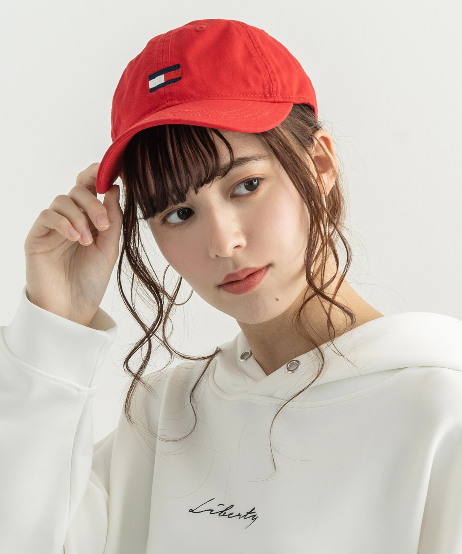 TOMMY HILFIGER トミーヒルフィガー 帽子 ベースボール ローキャップ