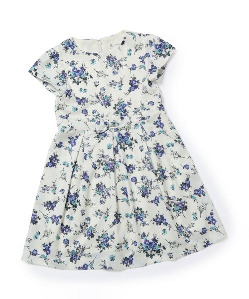 セール Kids リンクコーデ ウエストリボンタック小花柄ワンピース ロぺピクニックキッズ Rope Picnic Kids D Fashion