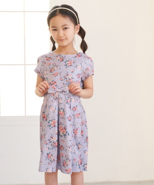 セール Kids リンクコーデ ウエストリボンタック小花柄ワンピース ロぺピクニックキッズ Rope Picnic Kids D Fashion セール Kids リンクコーデ ウエストリボンタック小花柄ワンピース ロぺピクニックキッズ Rope Picnic Kids D Fashion