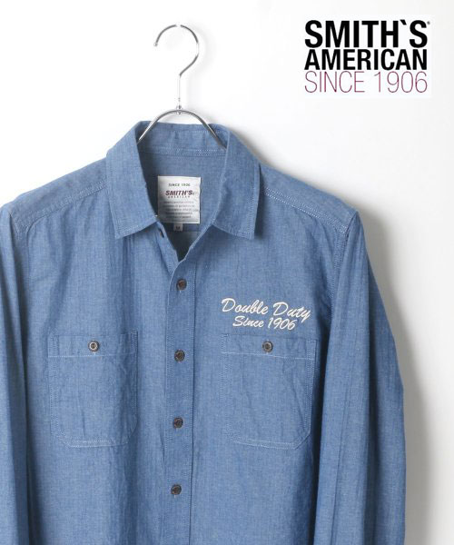 素晴らしい価格 Lazar 97％以上節約 SMITH'S AMERICAN スミスアメリカン LAZAR ラザル ワークシャツ
