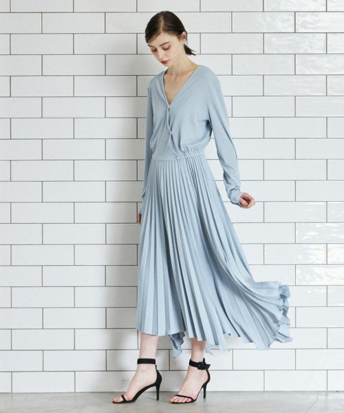 セール Ined Claro カットプリーツワンピース クリアインプレッション Clear Impression D Fashion セール Ined Claro カットプリーツワンピース クリアインプレッション Clear Impression D Fashion
