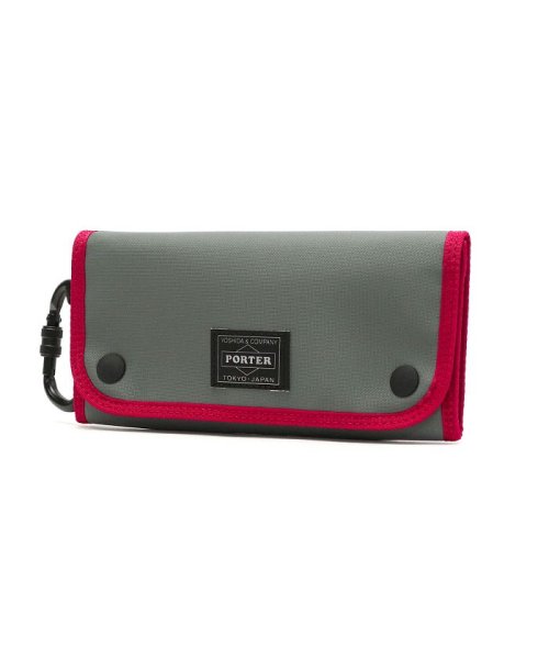 クーポン開催中 吉田カバン ポーター 長財布 Porter Compart コンパート Wallet 財布 小銭入れ カラビナ付き 日本製 538 新作 ポーター Porter D Fashion