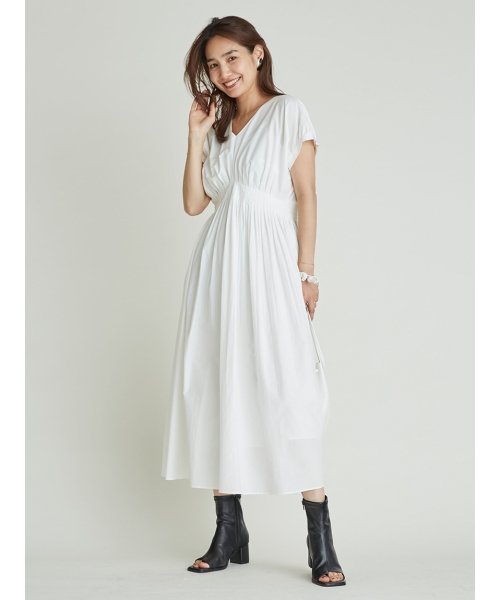 タイプライタープリーツデザインワンピース フレイ アイディー Fray I D D Fashion タイプライタープリーツデザインワンピース フレイ アイディー Fray I D D Fashion