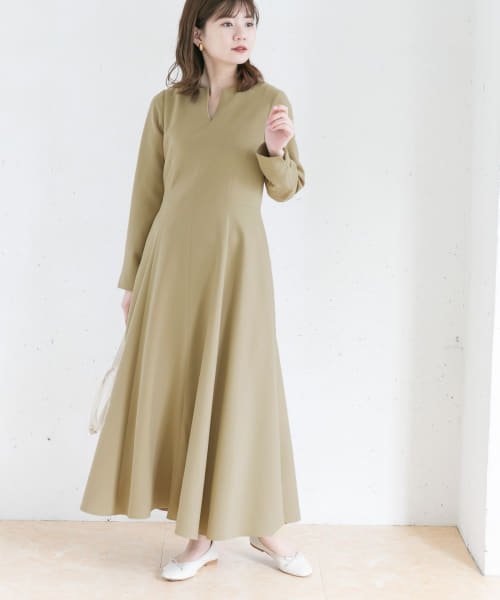 フィットアンドフレアボリュームワンピース Urban Research Rosso Urban Research Rosso D Fashion フィットアンドフレアボリュームワンピース Urban Research Rosso Urban Research Rosso D Fashion