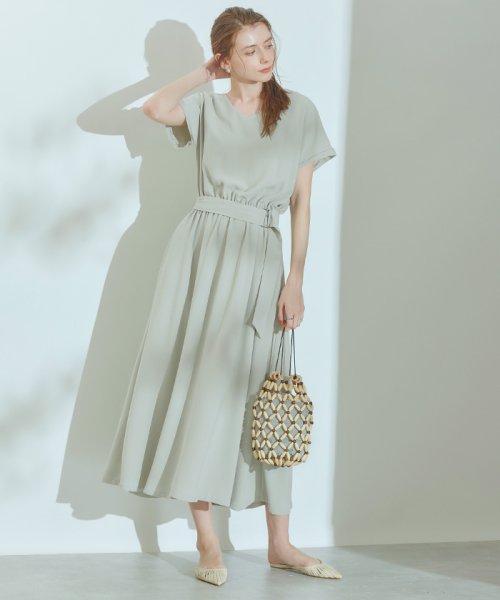 セール10 Off フレンチスリーブvネックマキシワンピース ティティベイト Titivate D Fashion