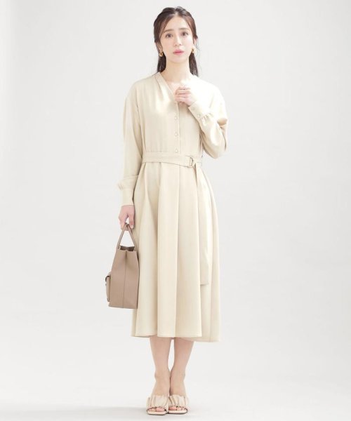 クーポン セール 30 Off Web限定 Vネックフレアとろみワンピース 長袖 ナノ ユニバース Nano Universe D Fashion クーポン セール 30 Off Web限定 Vネックフレアとろみワンピース 長袖 ナノ ユニバース Nano Universe D Fashion