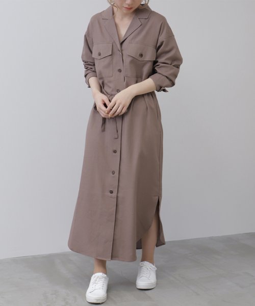 セール 40 Off フラップポケットロングシャツワンピース ジャイロ Jayro D Fashion セール 40 Off フラップポケットロングシャツワンピース ジャイロ Jayro D Fashion