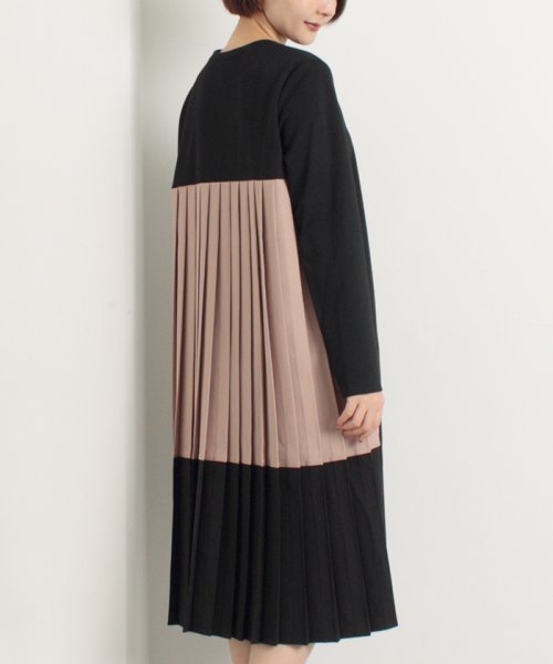 セール 59 Off 配色バックプリーツワンピース マーサ Martha D Fashion セール 59 Off 配色バックプリーツワンピース マーサ Martha D Fashion
