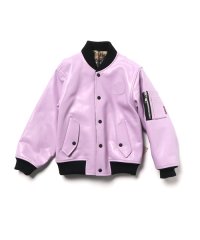 sankyoshokai/サンキョウショウカイ 三京商会 キッズ リアルレザー スタジャン/503887369