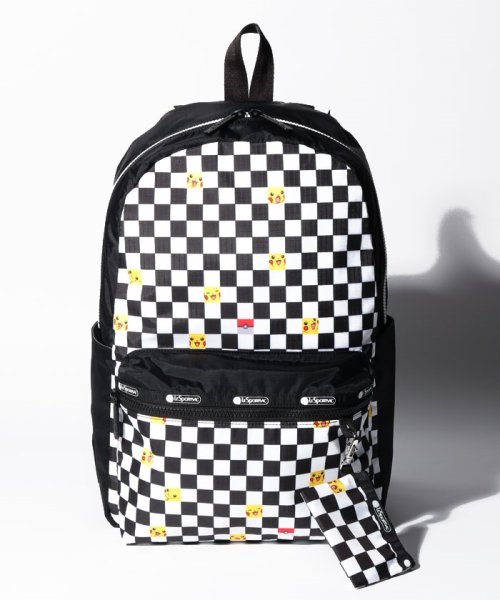 Carson Backpack ピカチュウチェックポケット Lesportsac Lesportsac D Fashion Carson Backpack ピカチュウチェックポケット Lesportsac Lesportsac D Fashion