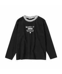 MAC HOUSE(kid's)/T－GRAPHICS ティーグラフィックス ロゴリブロングスリーブTシャツ MH/TG21SS03G/503815554