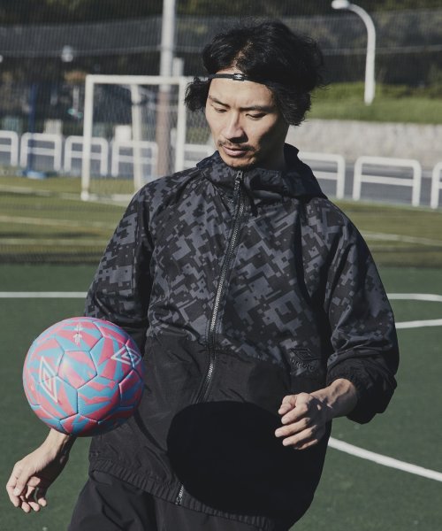 クーポン セール 30 Off 裏メッシュグラフィックジャケット 高強度 防風 はっ水 アンブロ Umbro D Fashion