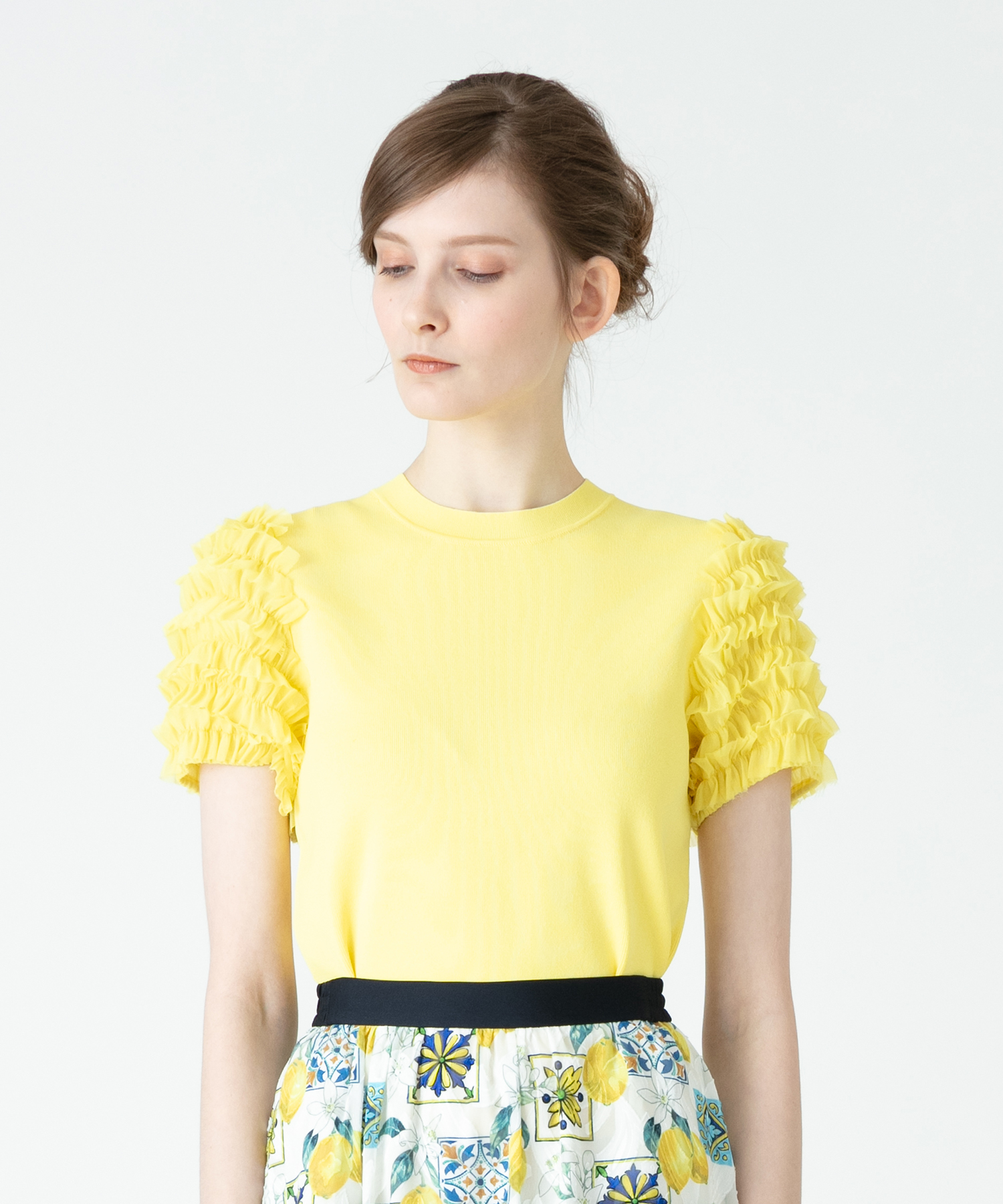 LOULOU WILLOUGHBY フリルパフプルオーバー 新品タグ付き | www