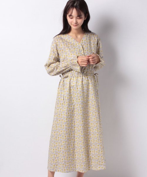 Techichi リバティウエスト切替ワンピース テチチ Te Chichi D Fashion Techichi リバティウエスト切替ワンピース テチチ Te Chichi D Fashion