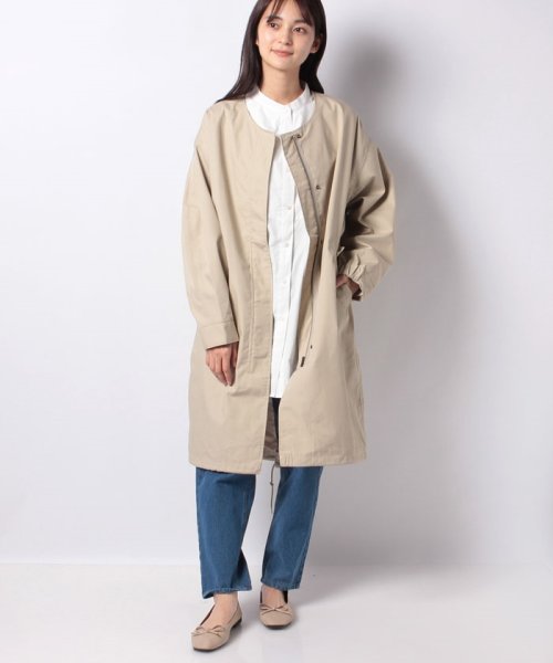 Lugnoncure ノーカラーモッズコート テチチ Te Chichi D Fashion Lugnoncure ノーカラーモッズコート テチチ Te Chichi D Fashion