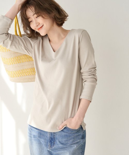 Orgabits ベーシックvネックトップス ロペピクニック Rope Picnic D Fashion