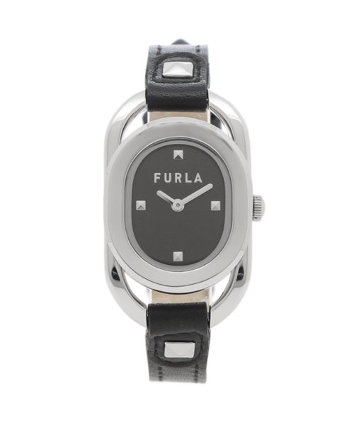 販促 時計 レディース ブラック フルラ スタッズインデックス28 クォーツ その他 Wwl1 Mm Furla 大安売り Ahumay Com