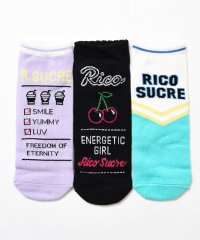 RiCO SUCRE/リコ シュクレ RiCO SUCRE 3Pソックス RiCO/503901823