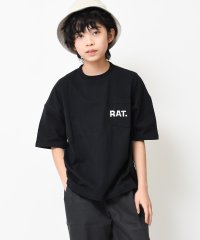 RAT EFFECT/ロゴポケット付きビッグTシャツ/503901841