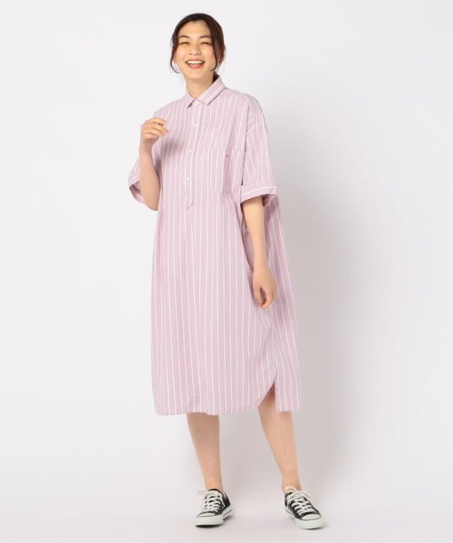 Danton ダントン ロングシャツワンピース ストライプ Jd 3655 Mtp フレディアンドグロスター Fredy Gloster D Fashion