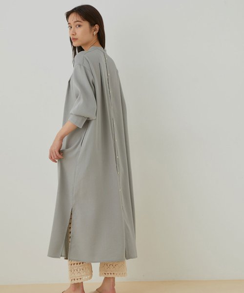 アウトレット店舗 Web限定 フレンチツイルバックボタンワンピース アダム エ ロペ Adam Et Rope D Fashion アウトレット店舗 Web限定 フレンチツイルバックボタンワンピース アダム エ ロペ Adam Et Rope D Fashion