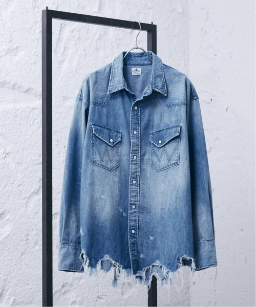 セール 40 Off Wrangler Relume ラングラー 別注ダメージ デニムシャツ ジャーナルスタンダード レリューム メンズ Journal Standard Relume Men S D Fashion