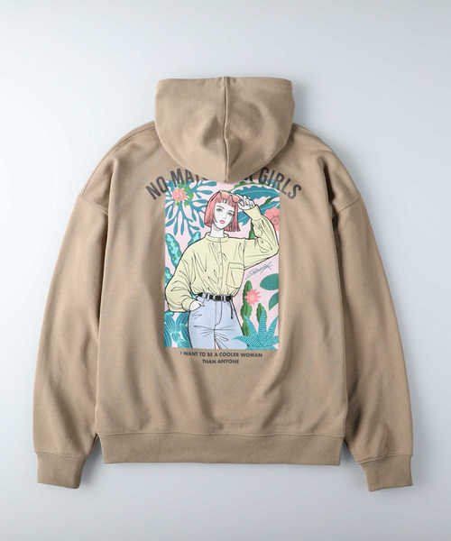 セール 50 Off バックナンバー ガールズプリントパーカー Back Number Back Number D Fashion