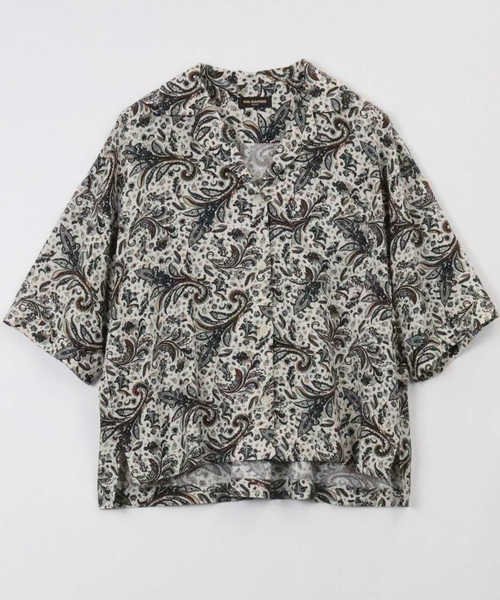 ラグマシーン エスニック柄開襟シャツ Rag Machine Rag Machine D Fashion ラグマシーン エスニック柄開襟シャツ Rag Machine Rag Machine D Fashion