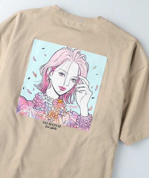 バックナンバー イラストプリントtシャツ Isayamax Back Number Back Number D Fashion