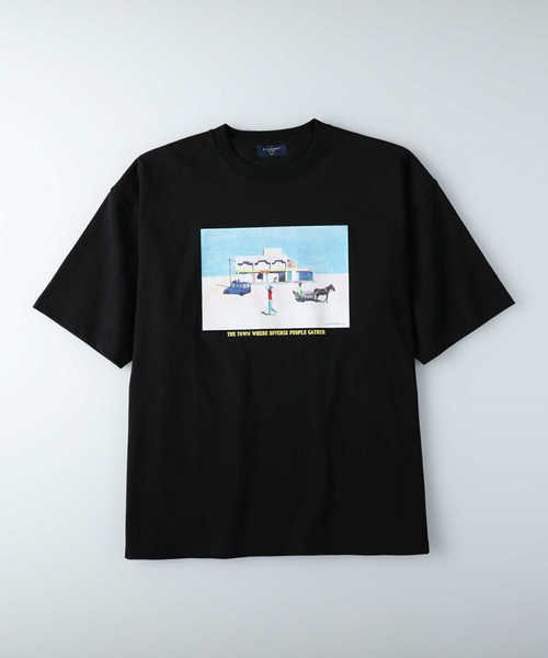 バックナンバー イラストプリントtシャツ 辰巳菜穂 Back Number Back Number D Fashion バックナンバー イラストプリントtシャツ 辰巳菜穂 Back Number Back Number D Fashion