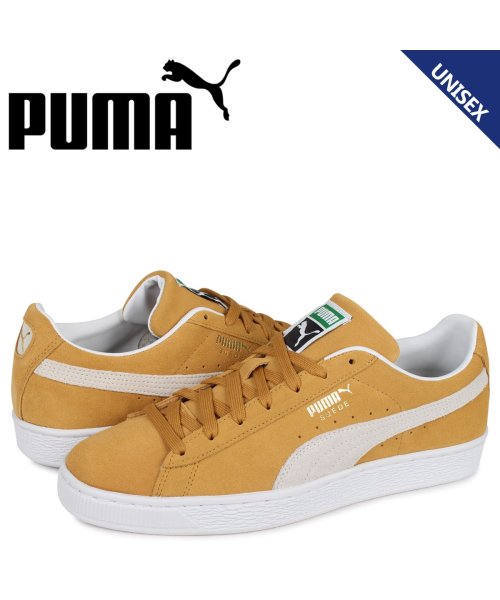 プーマ Puma スウェード クラシック スニーカー メンズ レディース スエード Suede Classic 21 マスタード 05 プーマ Puma D Fashion